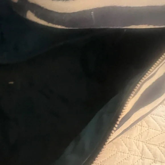 Furla Black and White Shoulder Bag with Zebra Print - Picture 4 of 14